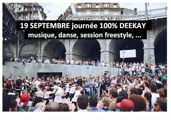 DEEKAY à la Place de l'Europe